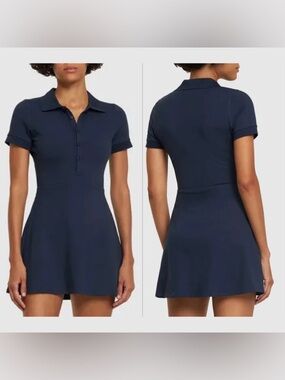 weworewhat active polo dress with skort tennis pickleball mini